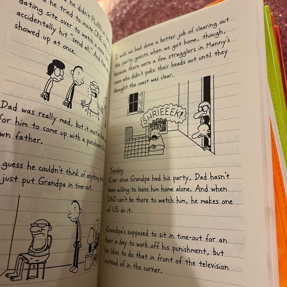 Set of 4 Diary of a Wimpy Kid Books - Picture 2 of 4